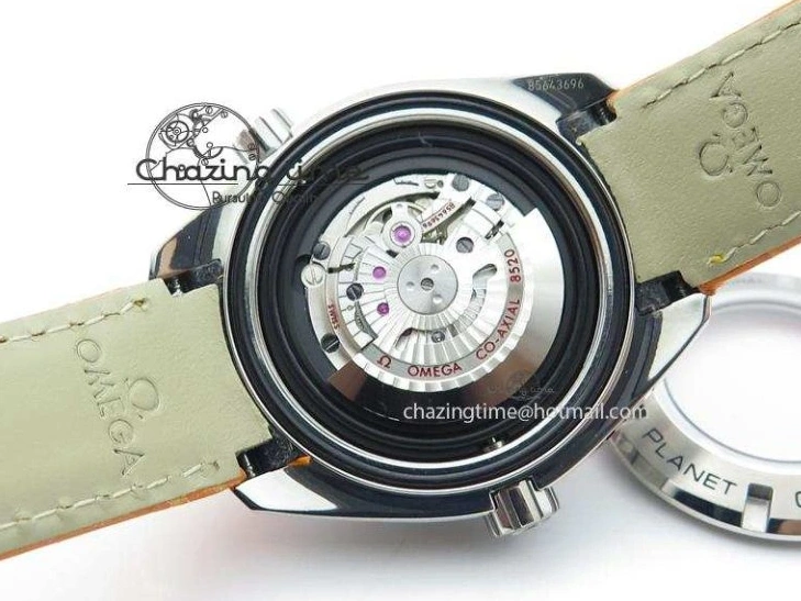 0313 Reliable Planet Ocean Professional SS V6F 37mm Ladies Orange Bezel On Orange Leather Strap A 8255